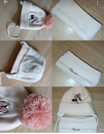 Bonnet et écharpe Minnie