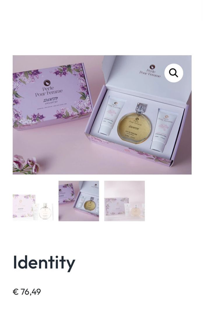 Coffret trois pièces perles pour femme Identity - photo numéro 7