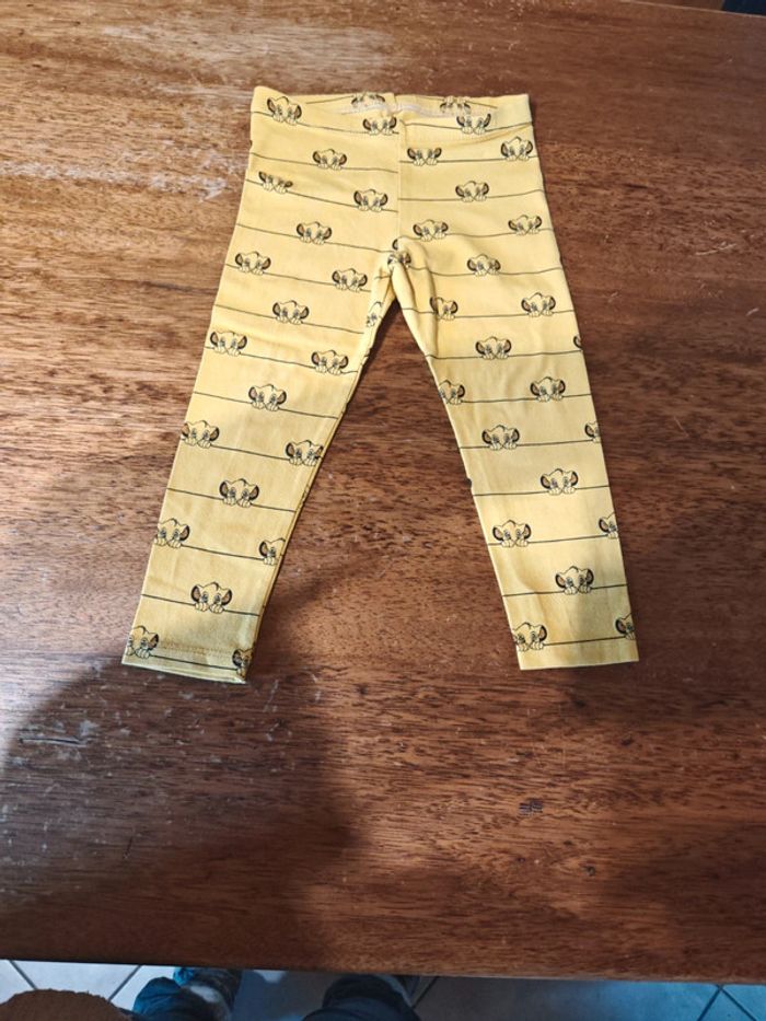 Legging Roi lion Simba taille 24/36 mois - photo numéro 2