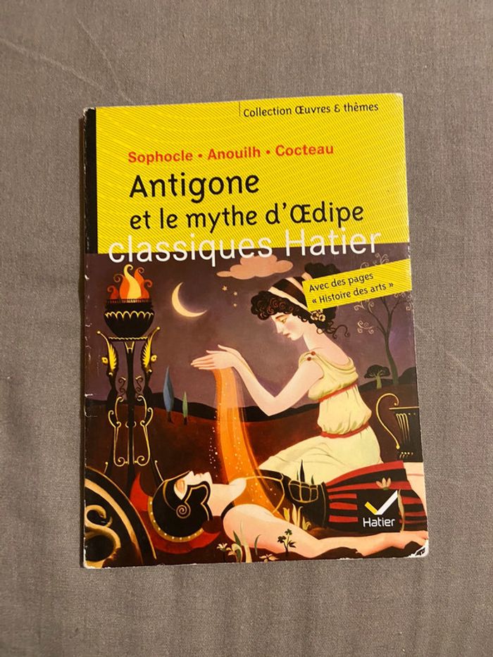 Livre Antigone et le mythe d’Œdipe