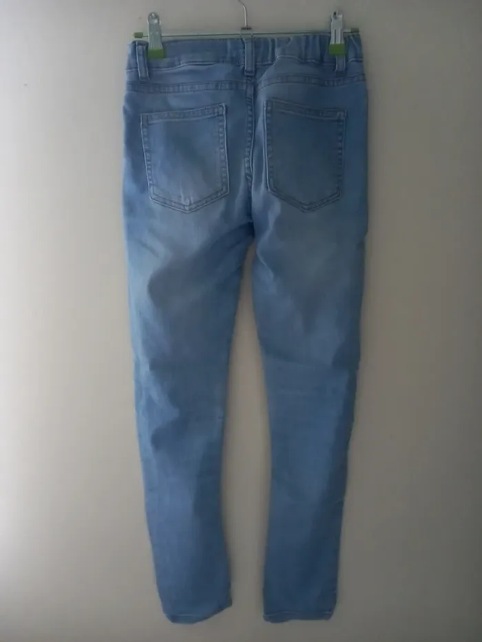 Pantalon jean bleu de la marque Npo junior - photo numéro 3