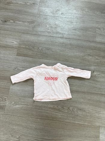 T-shirt manches longues 6 mois