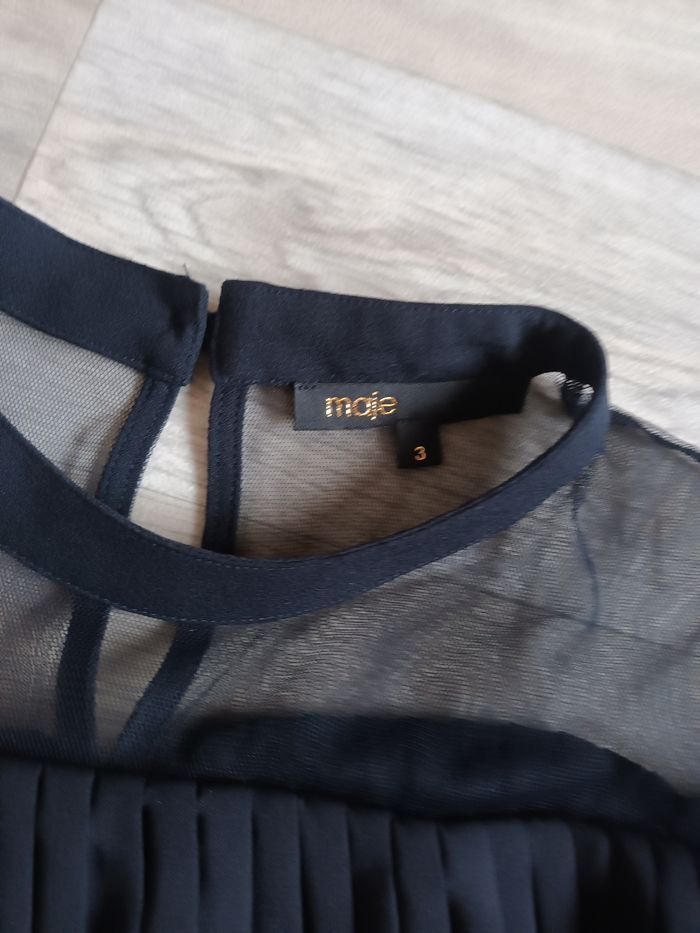 Robe maje taille 3 marine jamais portée neuf - photo numéro 4