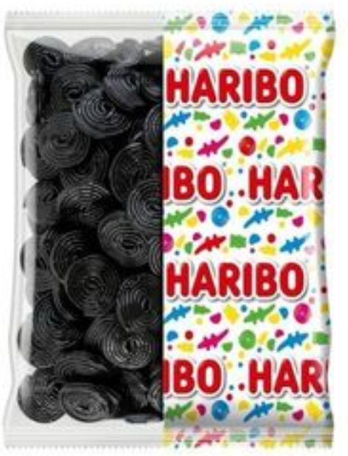 Bonbons rouleaux de réglisse