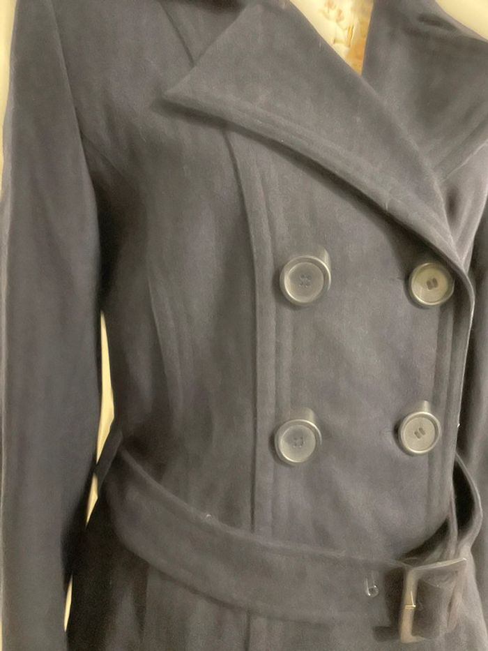 Duffle coat bleu marine - photo numéro 7