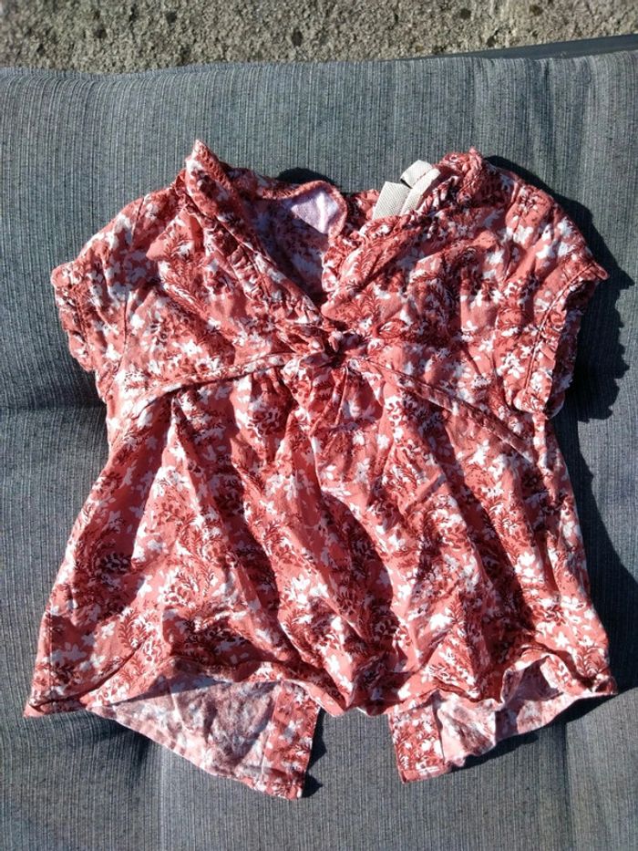 Petite blouse fille 6 mois