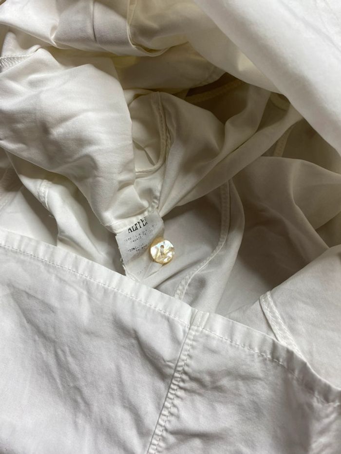 Chemise cintrée blanche – vintage Y2K – Jean Paul Gaultier x Aeffe - photo numéro 5
