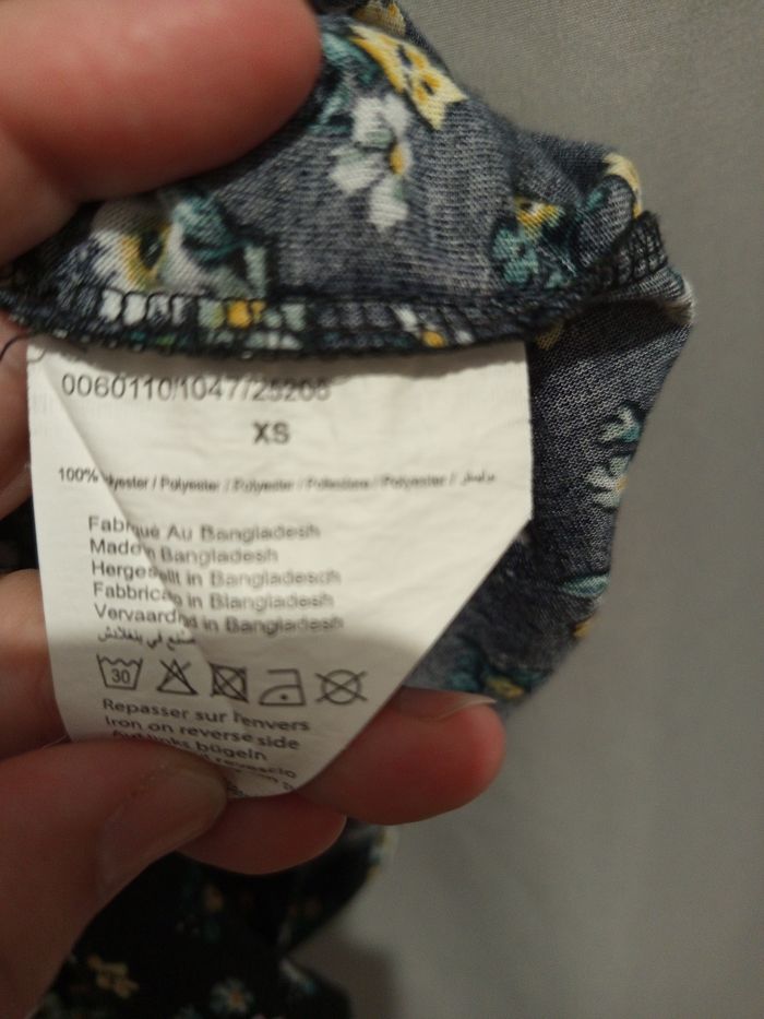 Combishort fleuri taille xs la halle - photo numéro 5