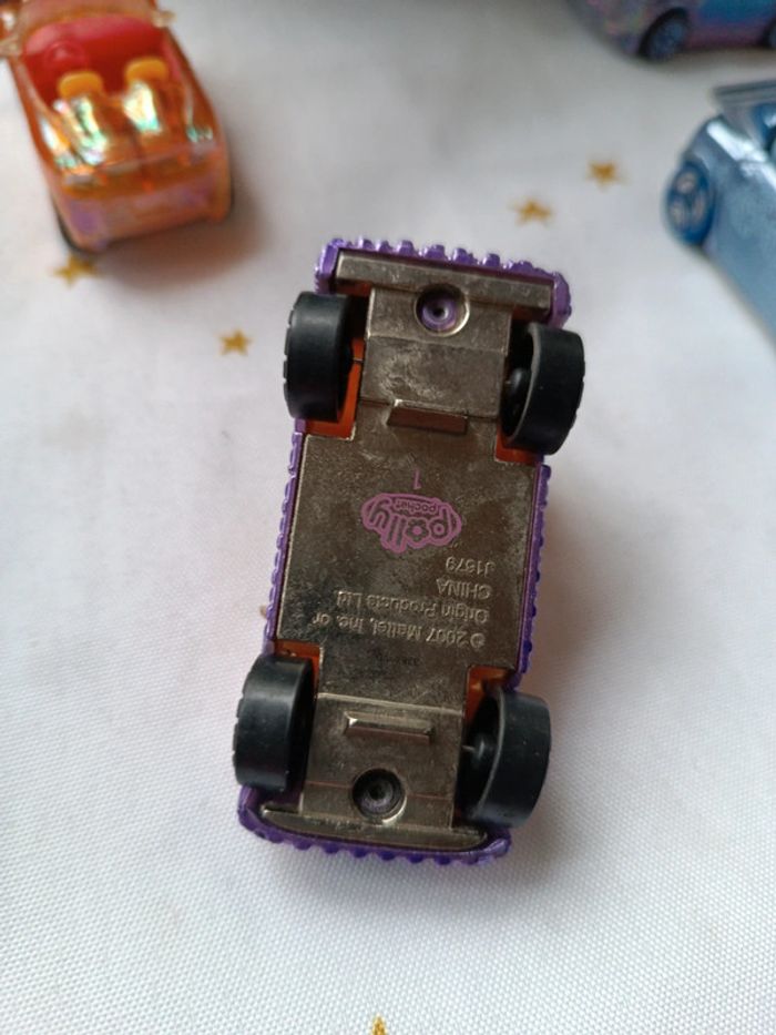 Voiture car Polly pocket miniature mini poupée doll 58 34 12 1 36 59 rose bleu orange violette - photo numéro 7