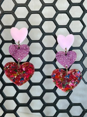 Boucles d'oreilles - Tendresse festive