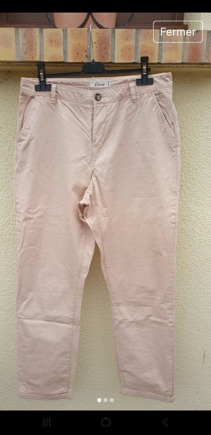 Pantalon rose palle
