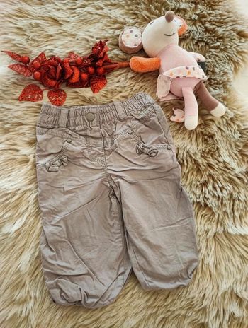 Pantalon  gris doublé  orchestra 6 mois