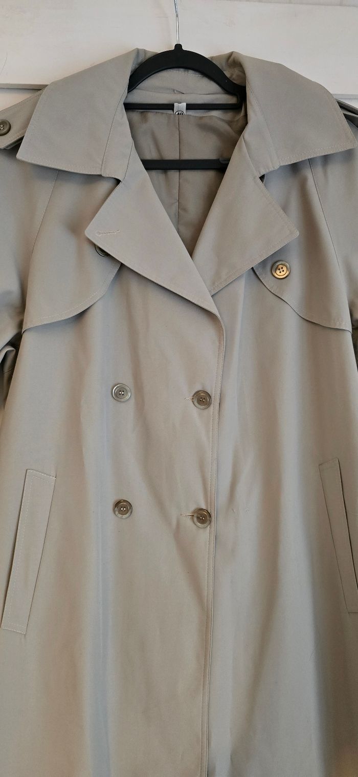 Veste trench taille 48 vintage - photo numéro 2