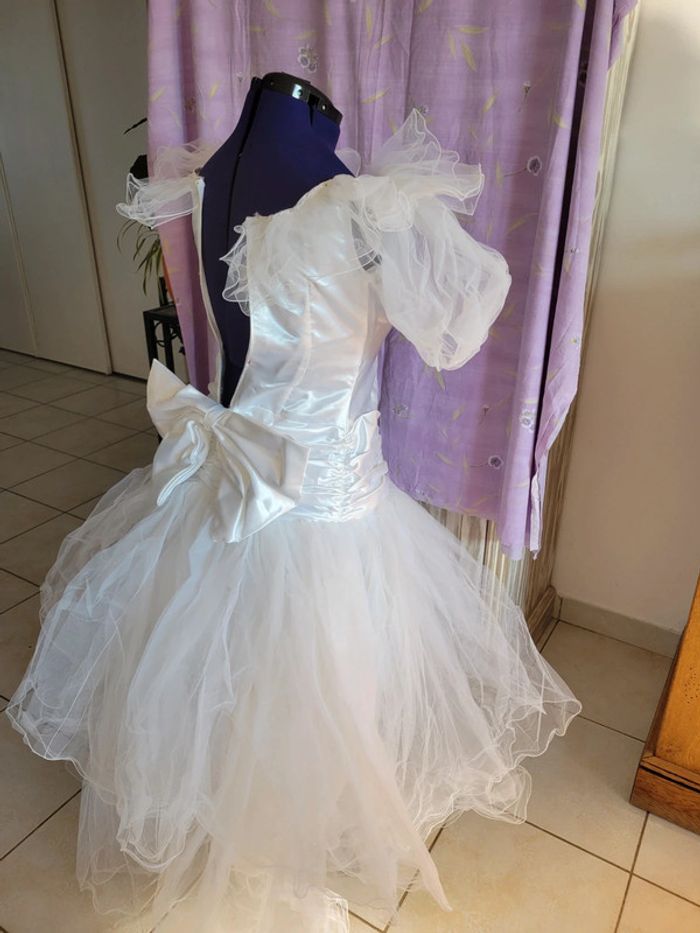 Robe de mariée vintage 1988 - photo numéro 4