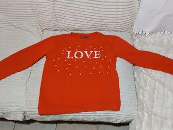 Pull rouge de Noël - taille M