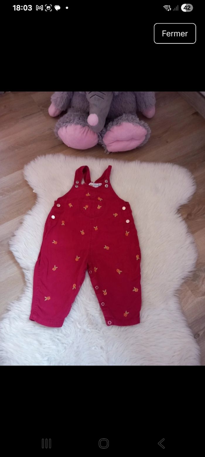 Salopette 6 mois Kiabi
