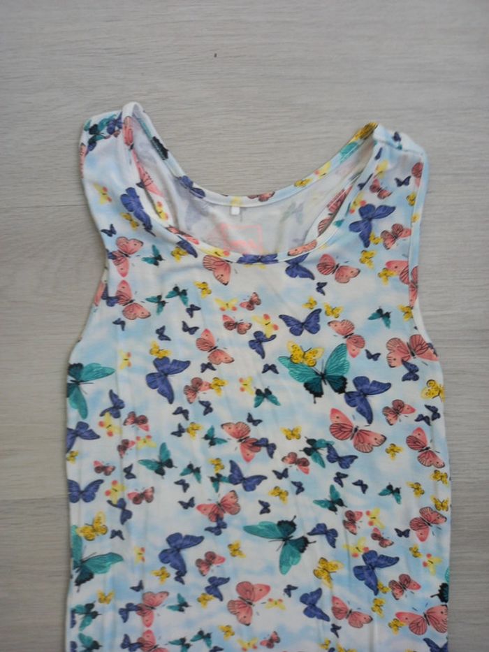 Superbe robe motifs papillions Name it taille 146 - photo numéro 3
