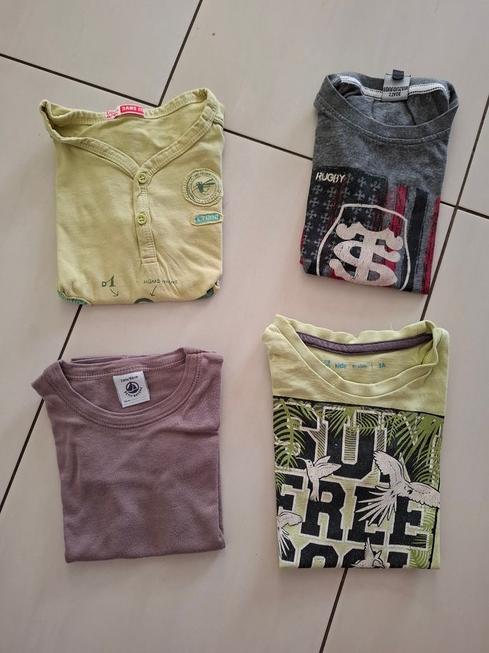 Lot tshirts/polos manches courtes Taille 3ans - photo numéro 4