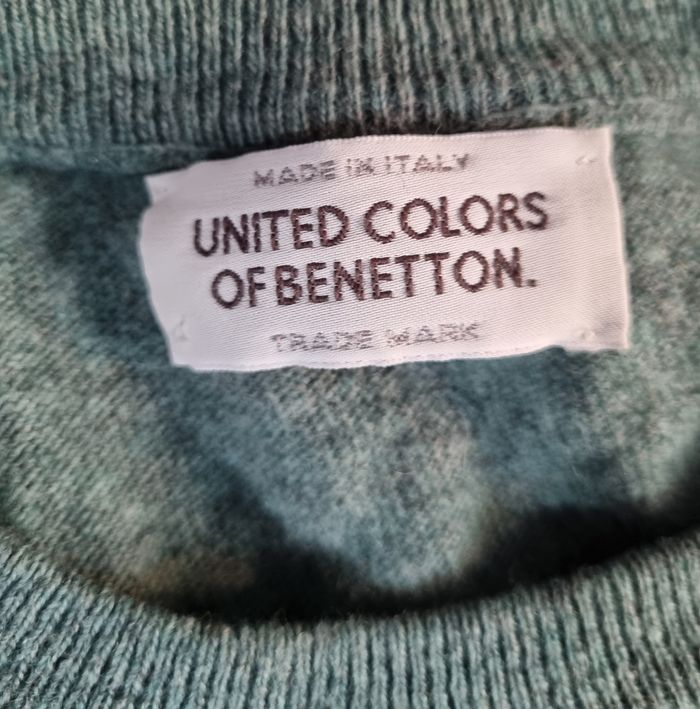 Pull d'hiver à motifs losanges style vintage taille M mixte - photo numéro 3