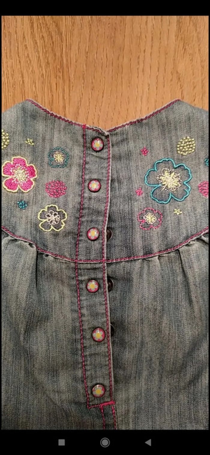 Salopette et veste en jean's 12 mois - photo numéro 7