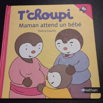 Livre enfant Nathan T'choupi maman attend un bébé