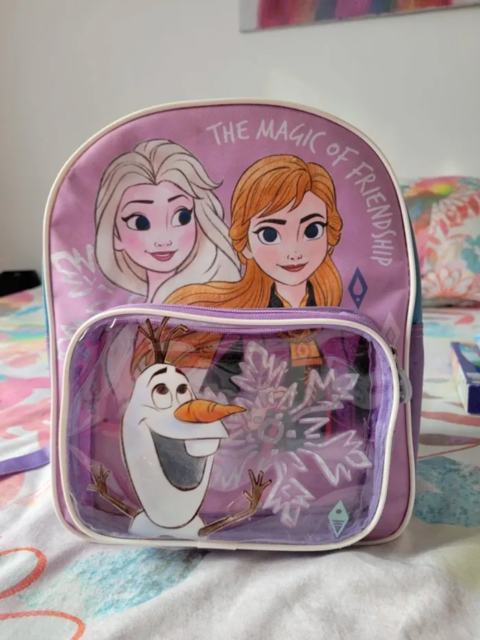Sac a dos reine des neiges