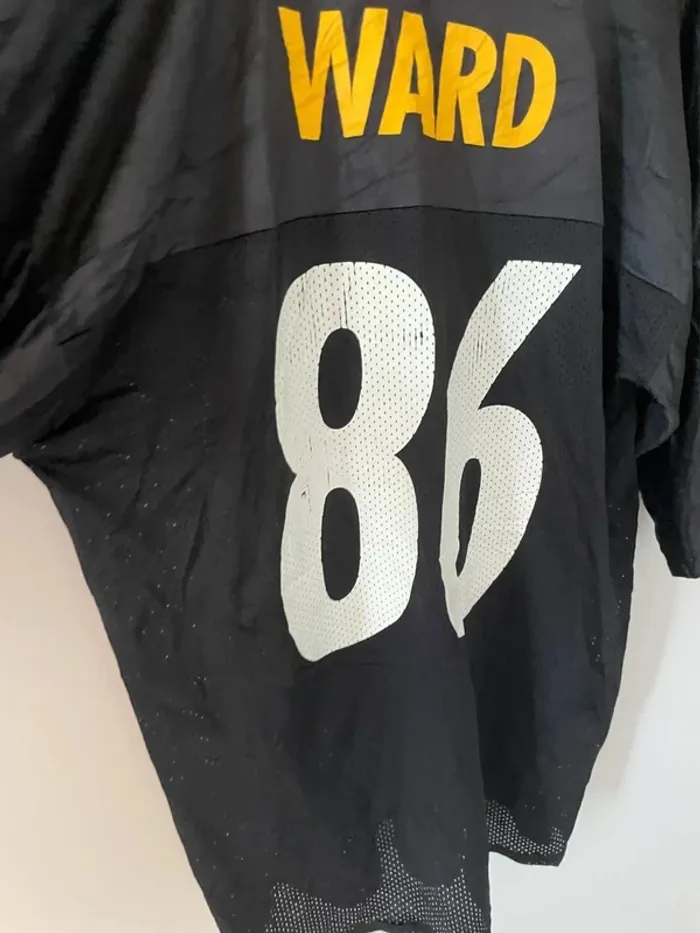 Maillot Jersey NFL Ward Pittsburgh Steelers 🏈 Mens M - photo numéro 14