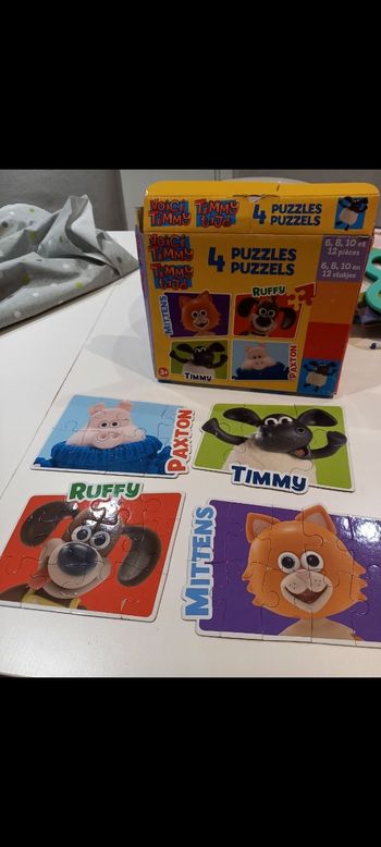 4 puzzles voici Timmy