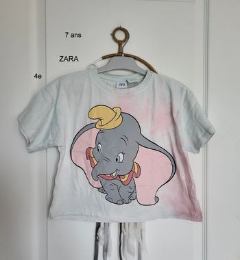 T-shirt zara Dumbo 7 ans
