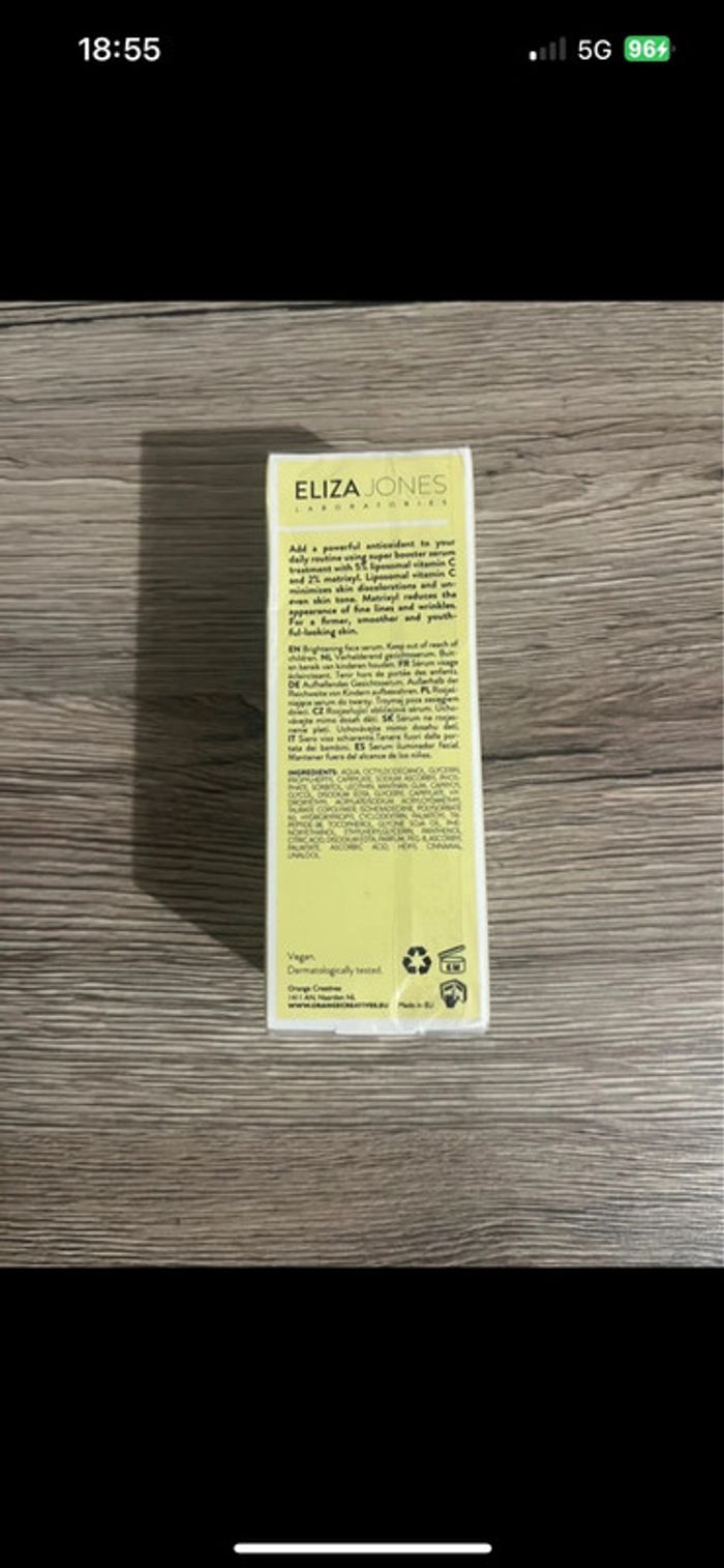 Sérum Super Booster Brightening - Neuf Eliza Jones - photo numéro 3