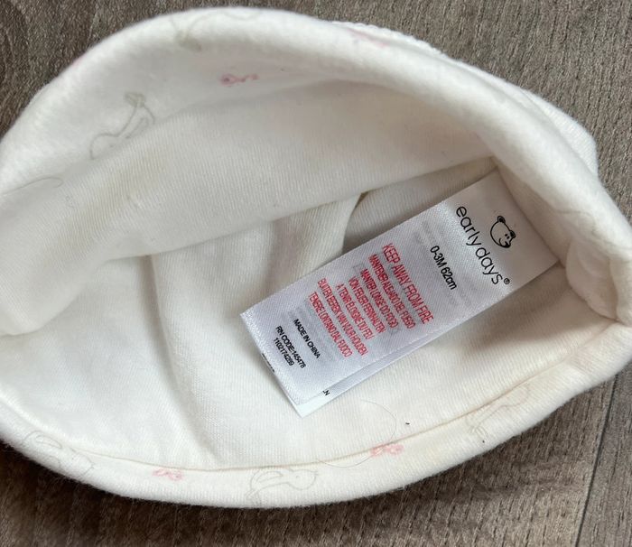 Lot de 4 bonnets naissance bébérêve earlydays - photo numéro 3