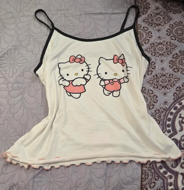 Hello kitty tank top