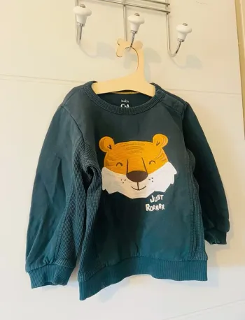 Pull sweat col rond