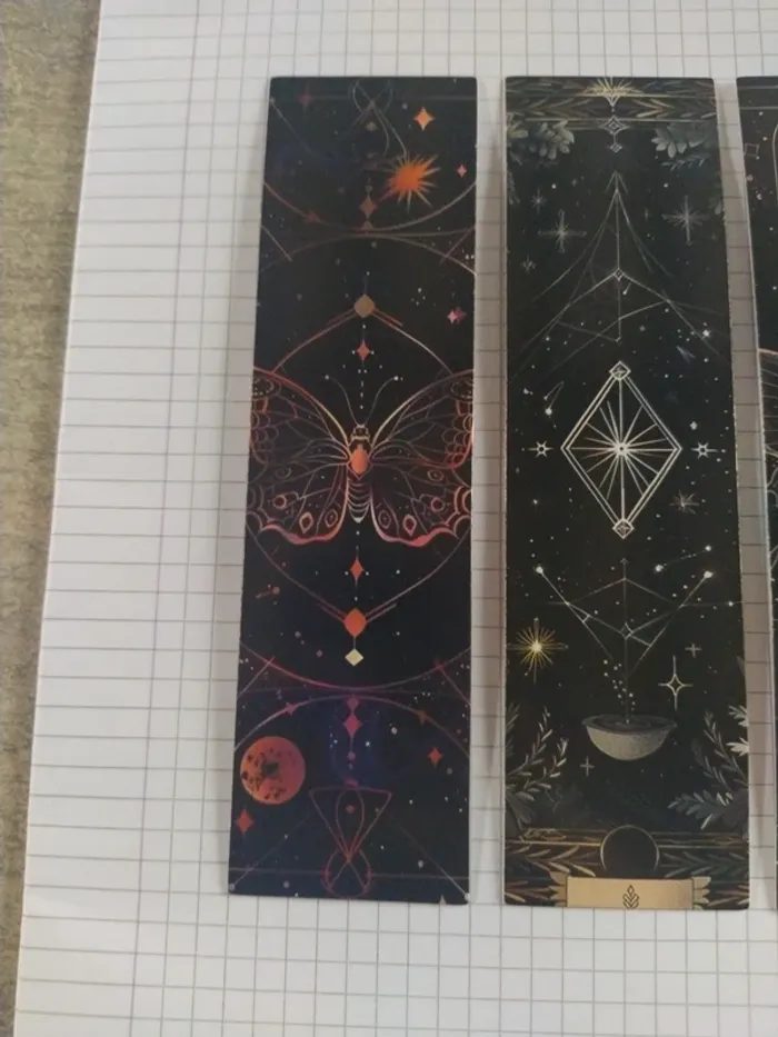 Lot de marque page thème astral (lot B) - photo numéro 3