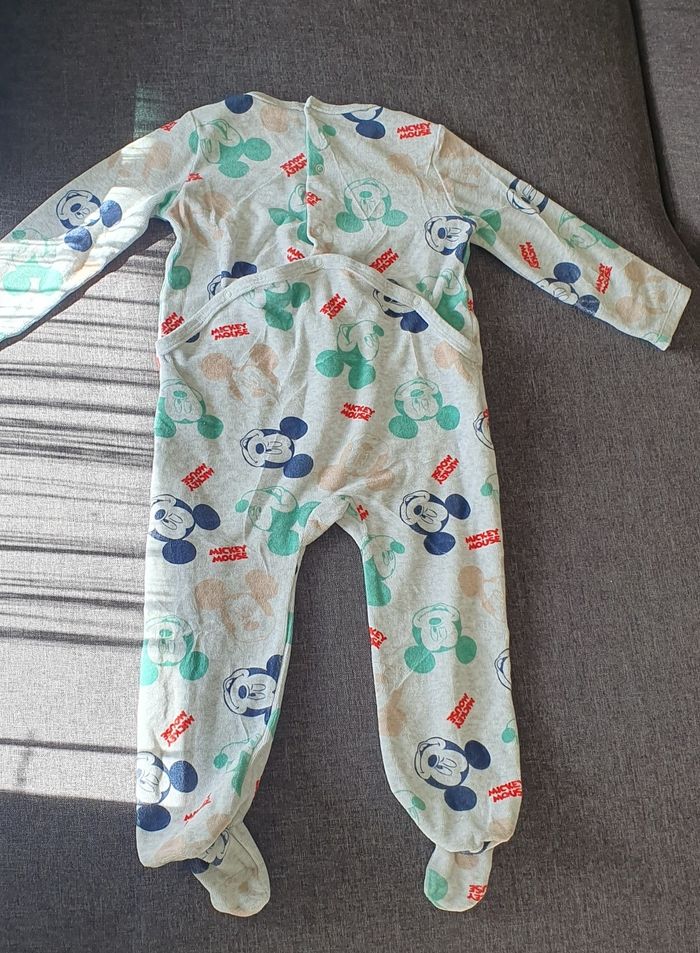 Pyjama mixte 1 pièce Mickey Mouse