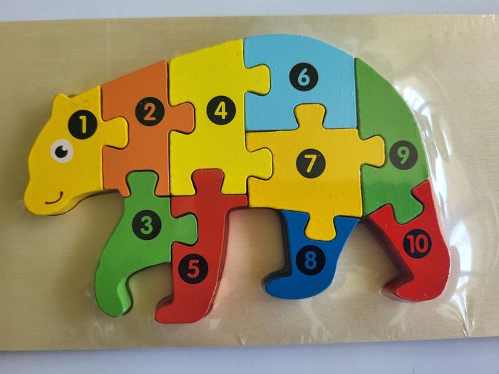 Puzzle ours 1 à 10 - photo numéro 3