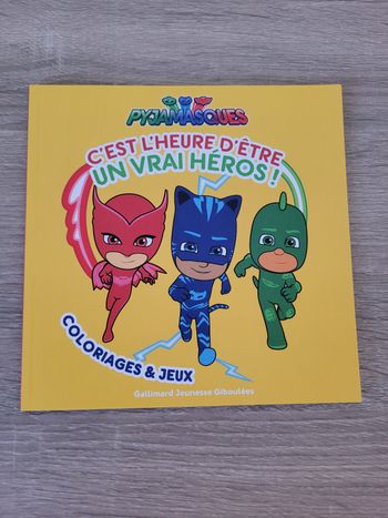 Cahier de jeux Pyjamasks 