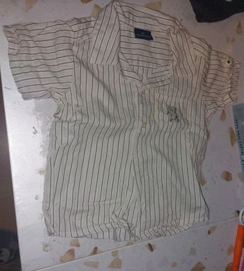 Chemise et salopettes sergent mojor 6mois