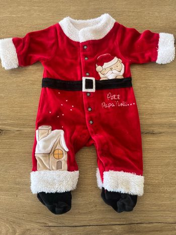Pyjama velours Noël