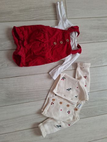 Ensemble fille 3 mois tao