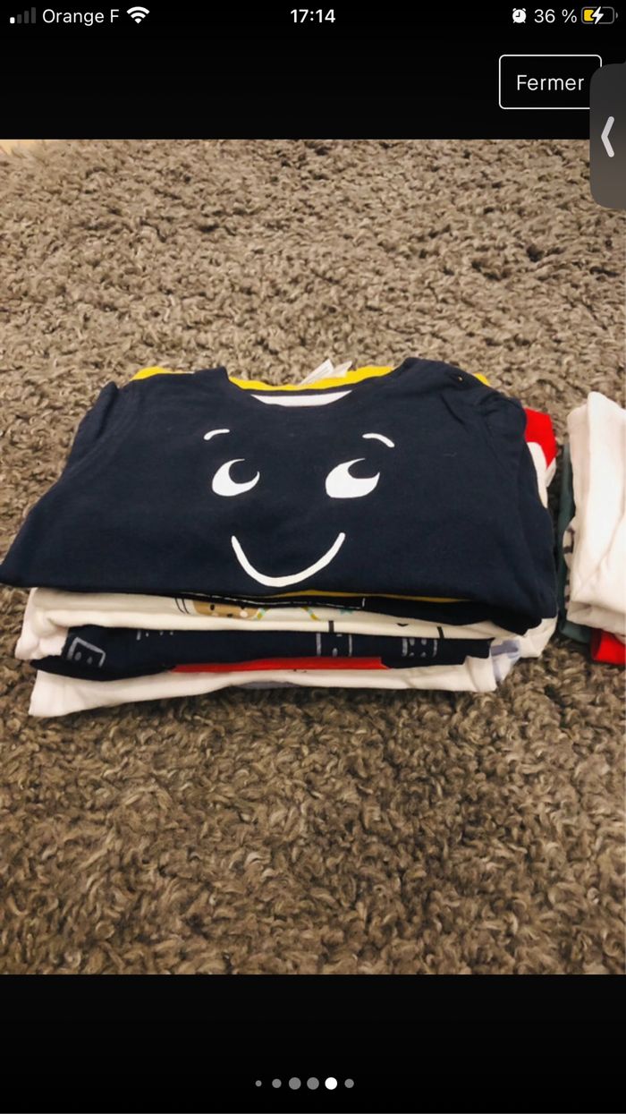 Lot de vetements enfant 6 mois - photo numéro 2