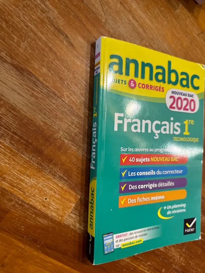 Livre, Annaba, 2020, français première - photo numéro 2
