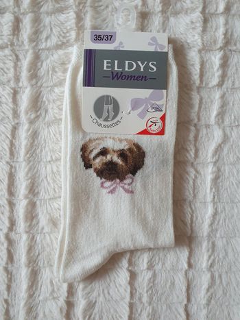 Chaussettes 35/37 chien neuves