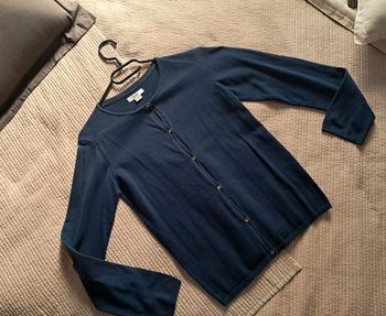 Gilet bleu marine