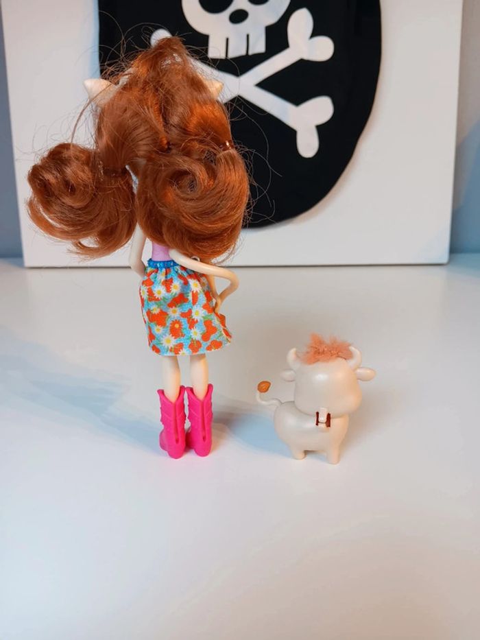 Figurine mattel enchantimals son animal vache - photo numéro 3
