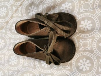 Chaussures en cuir kaki du pareil au même 22