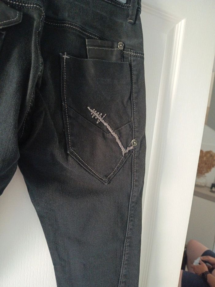 Jeans noir La redoute taille 36 - photo numéro 8