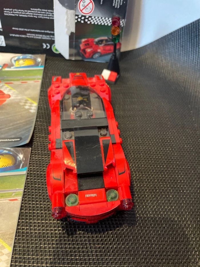 Lego Speed champions 75899 la Ferrari vendu non complet non vérifié avec notice et boîte - photo numéro 11