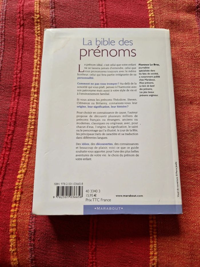 La bible des prénoms - photo numéro 2
