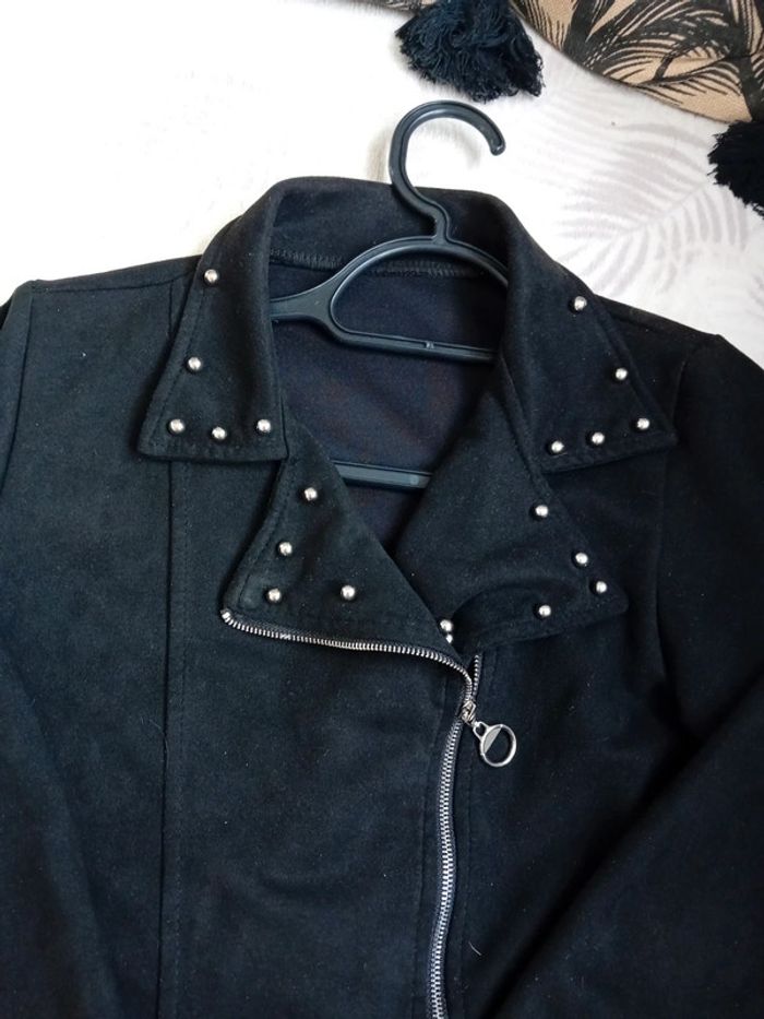 Veste Blazer Fille 14 ans Noir - photo numéro 5
